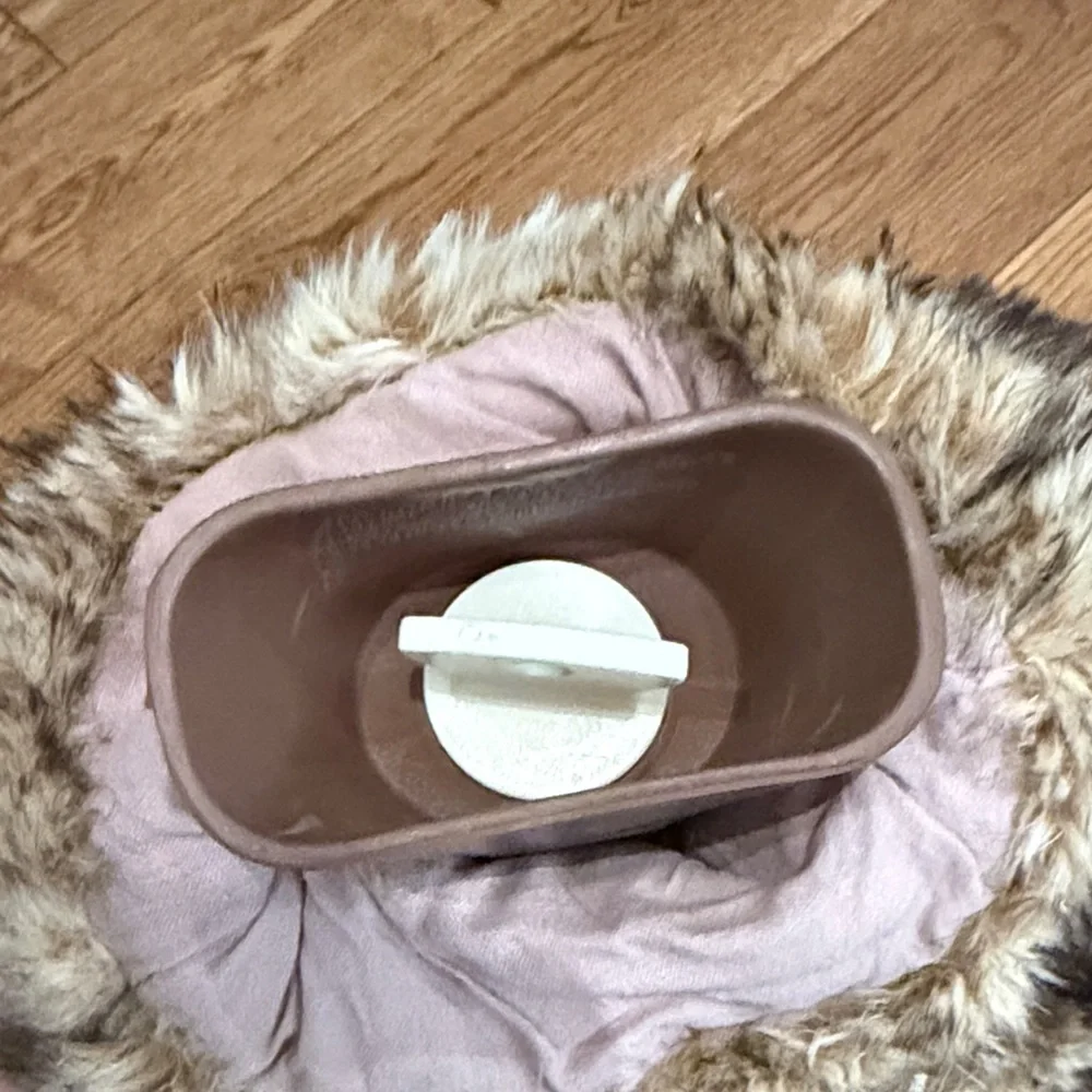 Restoration Hardware Faux Fur Hot Water Bottle